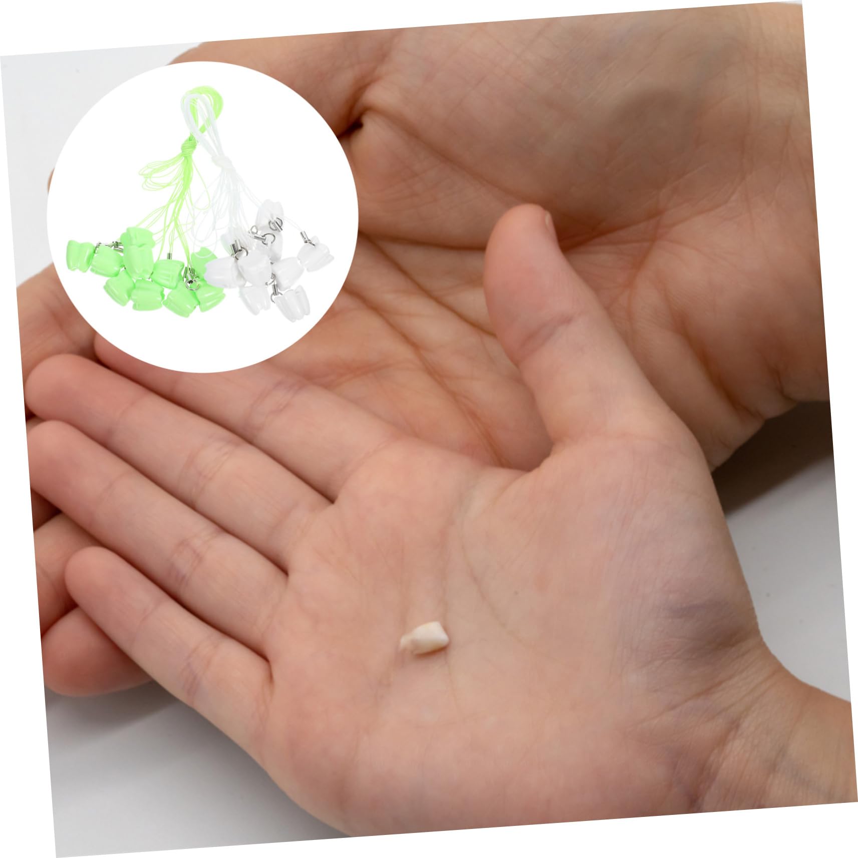 BESTonZON 100 Pièces Boîte à Fée Des Dents Pour Enfants Porte-dents Enfant Boîtes à Souvenirs Pour Enfants Récipient à Dents Pour Enfants Perdus Économiseur De Dents Pp