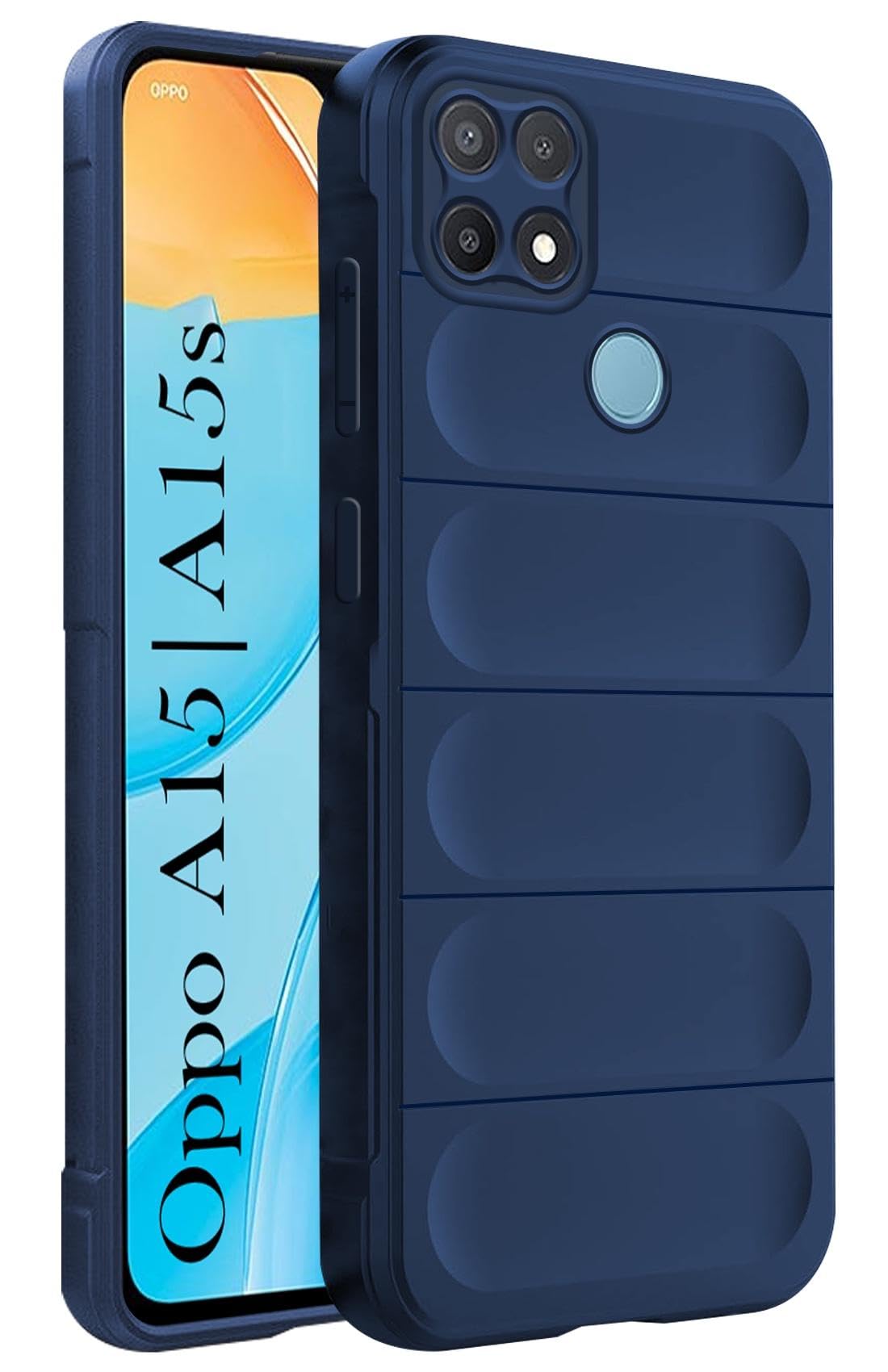 Jkobi Back Cover Case for Oppo A15 | Oppo A15s (Matte Liquid Silicone | Micro-Fiber Cloth Inside | Camera Protection | Shockproof | Blue) (B0CVKZLKG2) Amazon Price History, Amazon Price Tracker