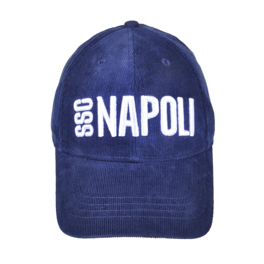 Enzo Castellano SSC NAPOLI 123506 Bianco Baseball Cap, White, One Size