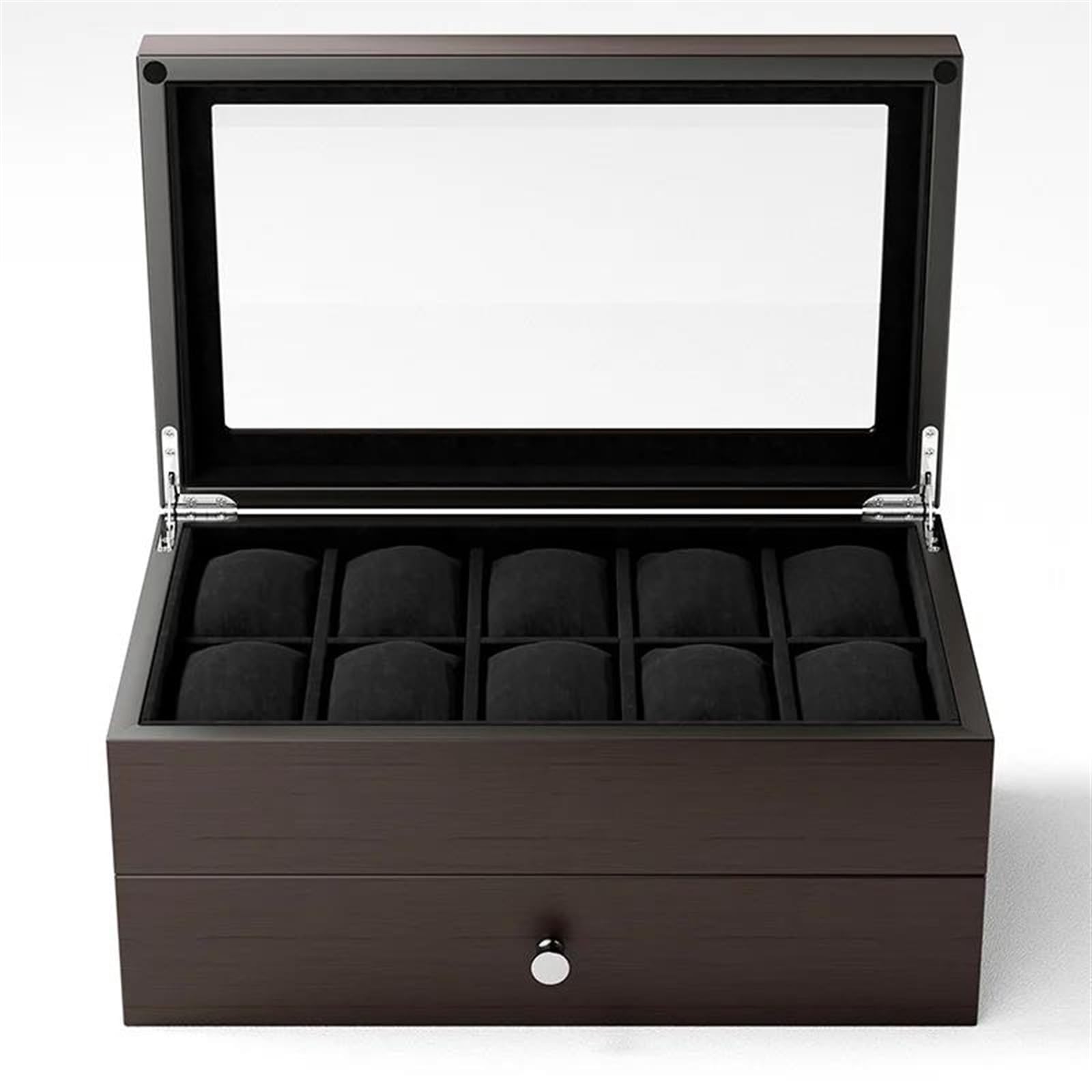 Schmuckkästchen Große Uhrenbox Aus Massivem Holz Aufbewahrungsbox 10 Uhrenboxen Organizer Makeup Organizers