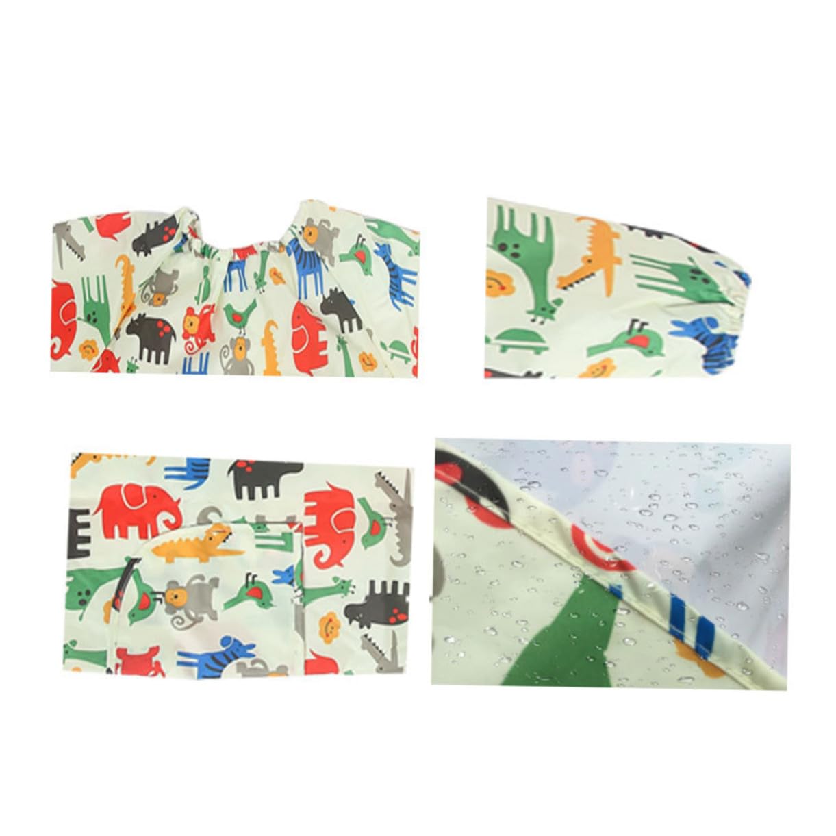 VICASKY Tablier Peinture Imperméable Garçon Fille S Blouse Art à Manches Longues Jaune Protection Taches pour Activités et Dessin