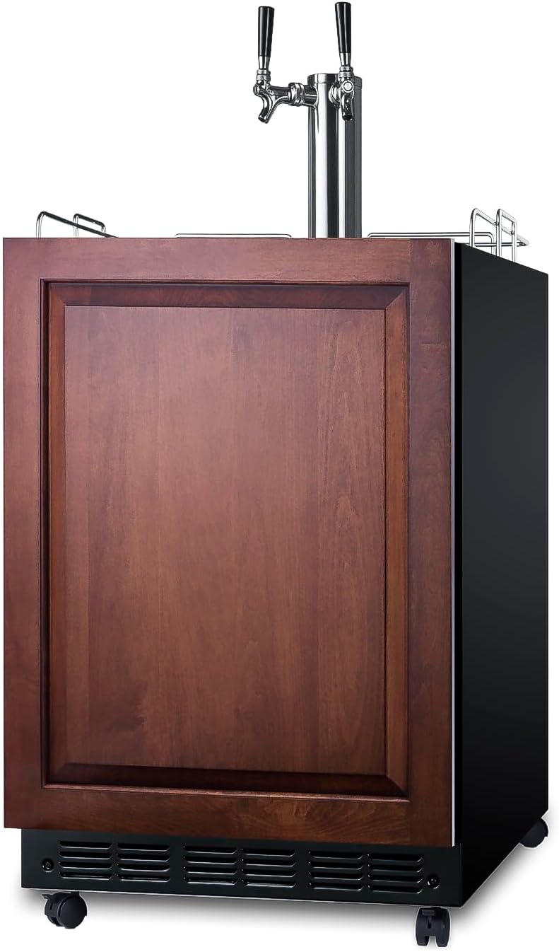 SUMMIT APPLIANCE 24" Wide Wine Kegerator/Refrigerator Combo