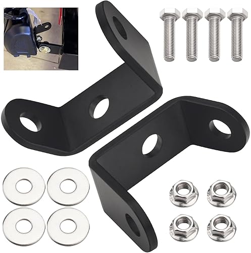 Kit de soporte de montaje universal para correas retráctiles de amarre de trinquete BoatBuckle G2, instalado en la mayoría de remolques de barcos