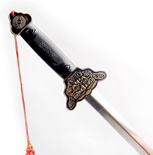 Miniatura 2 de Simple polymer Espada retráctil telescópica, espada china de Kung Fu Taichi, práctica de la práctica de la espada mágica, juego de rol de Halloween