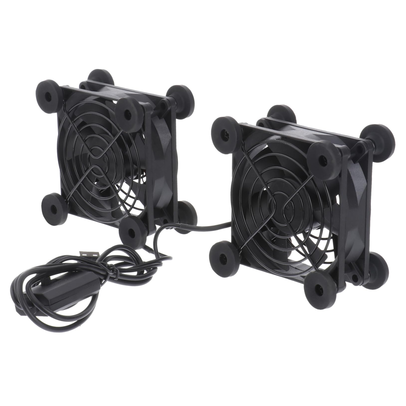 Happyyami Ventilador De Refrigeración Usb De Silenciador Para Enfriador De Radiador Enrutador y Decodificador Para Uso Salas De Servidor