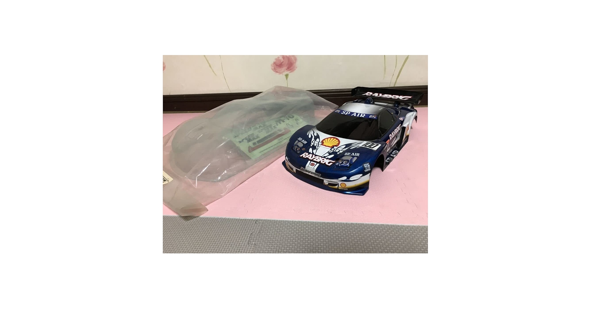Amazon.co.jp: 1/10 ホンダ NSX レーシングカー ラジコン ボディ