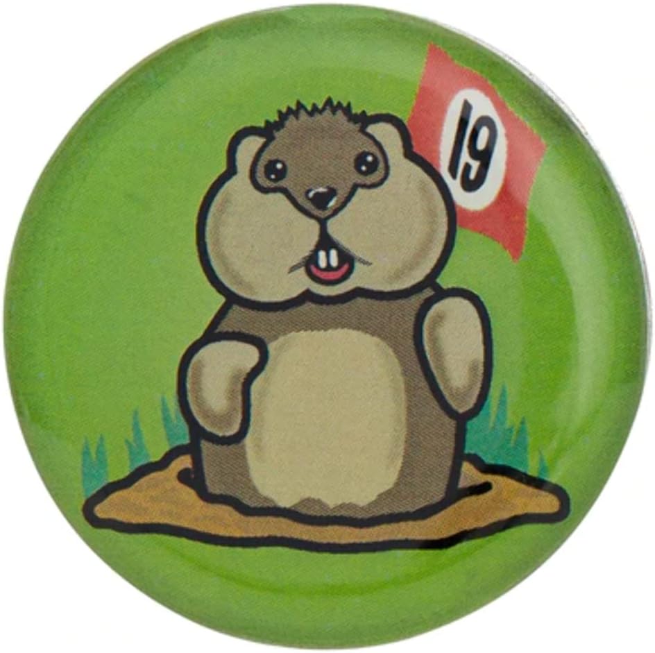 review ReadyGOLF 19th Hole Dancing Gopher Golf Ball Marker & Hat Clip