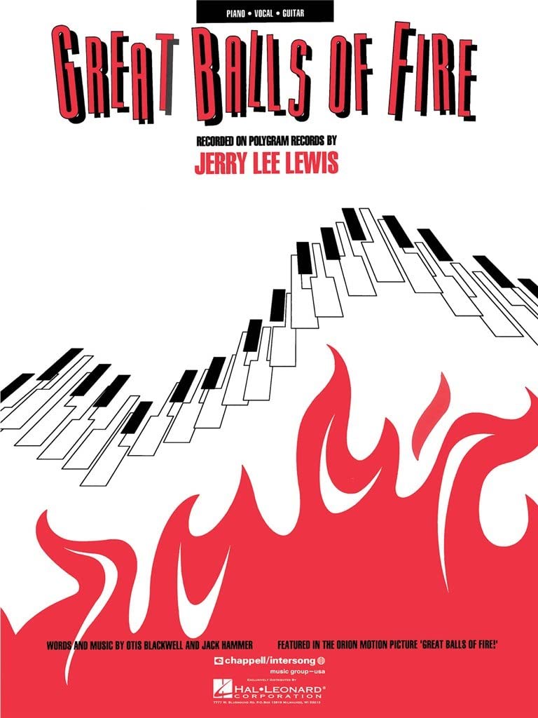Great Balls of Fire (Piano, Voice and Guitar)
