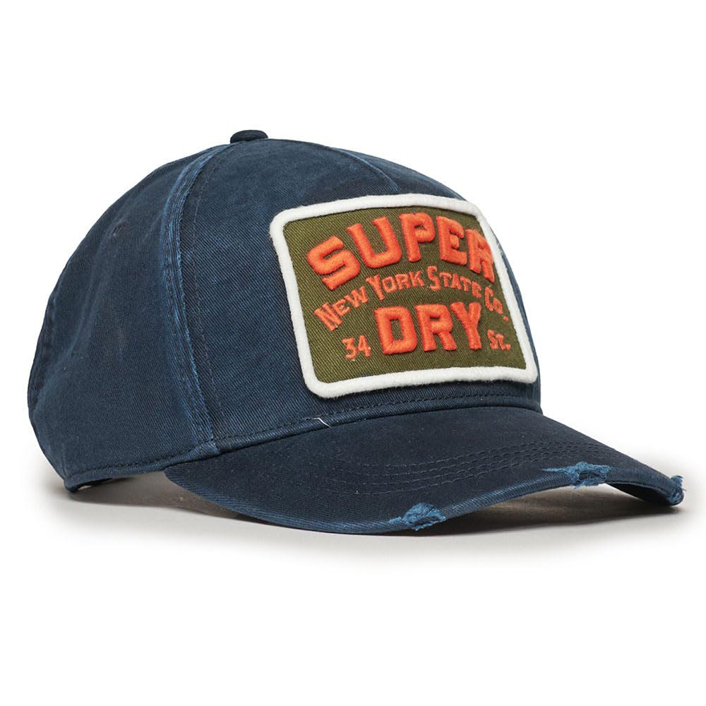 Superdry Women's Navy Graphic Trucker Cap For One Size