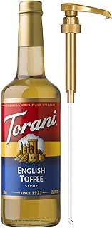 Torani Coffee Syrup English Toffee Flavor