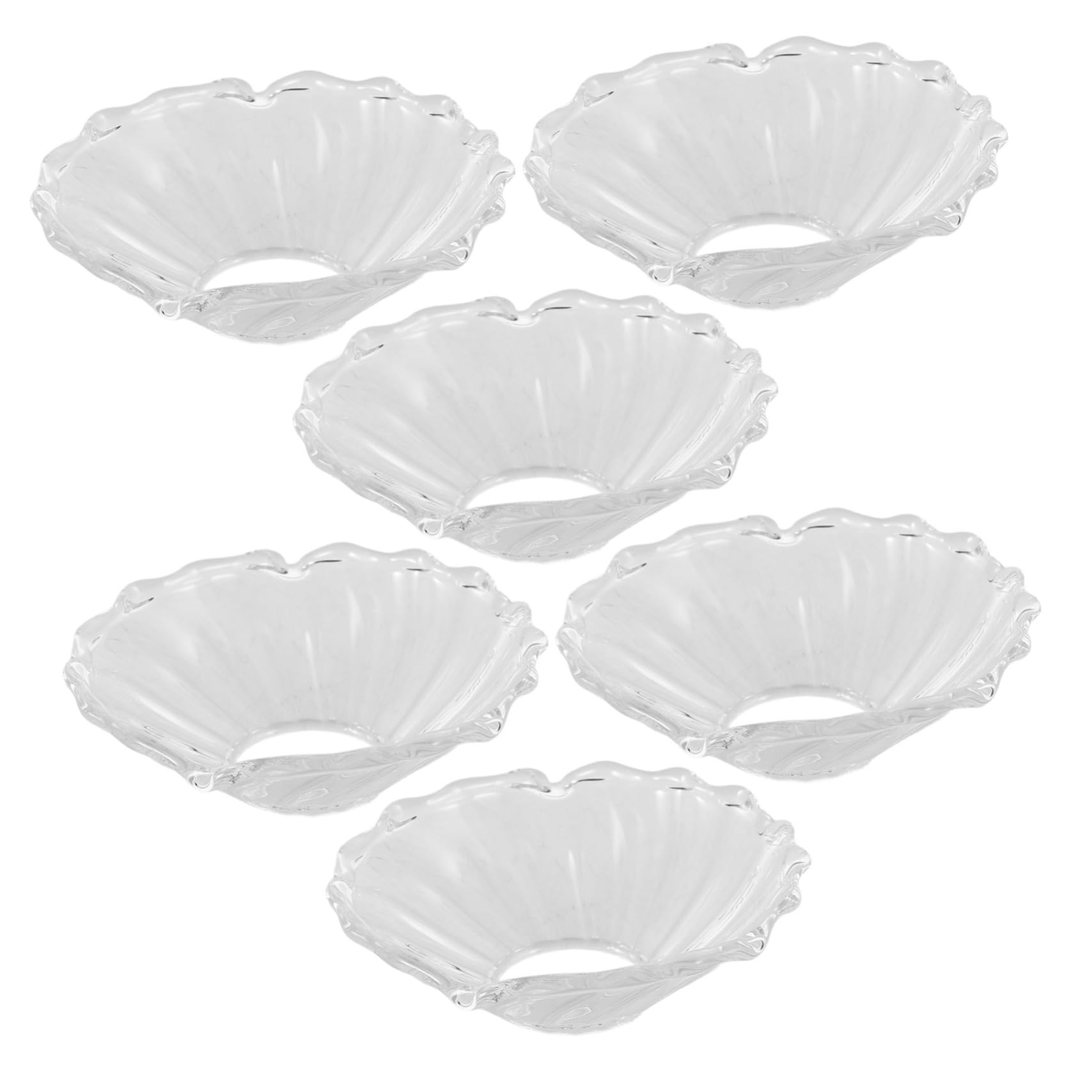 Récupérateur de cire anti-goutte en verre lavable pour bougeoirs de fête