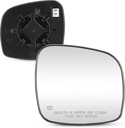 Espejo lateral izquierdo del conductor con calefacción para Dodge Grand Caravan 2008-2020, para Chrysler Town & Country 2008-2016, para RAM CV