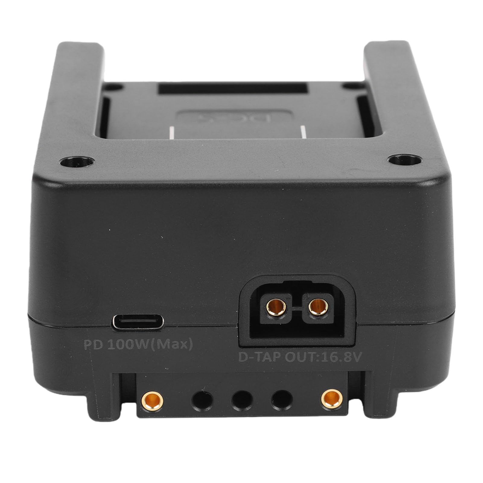Generic Placa Adaptadora de Batería para Herramientas Eléctricas, Portátil, Bidireccional, 100W, USB, C, D, Tap, Salida CC, Montaje en V para Equipos de Fotografía, Luces, Teléfonos