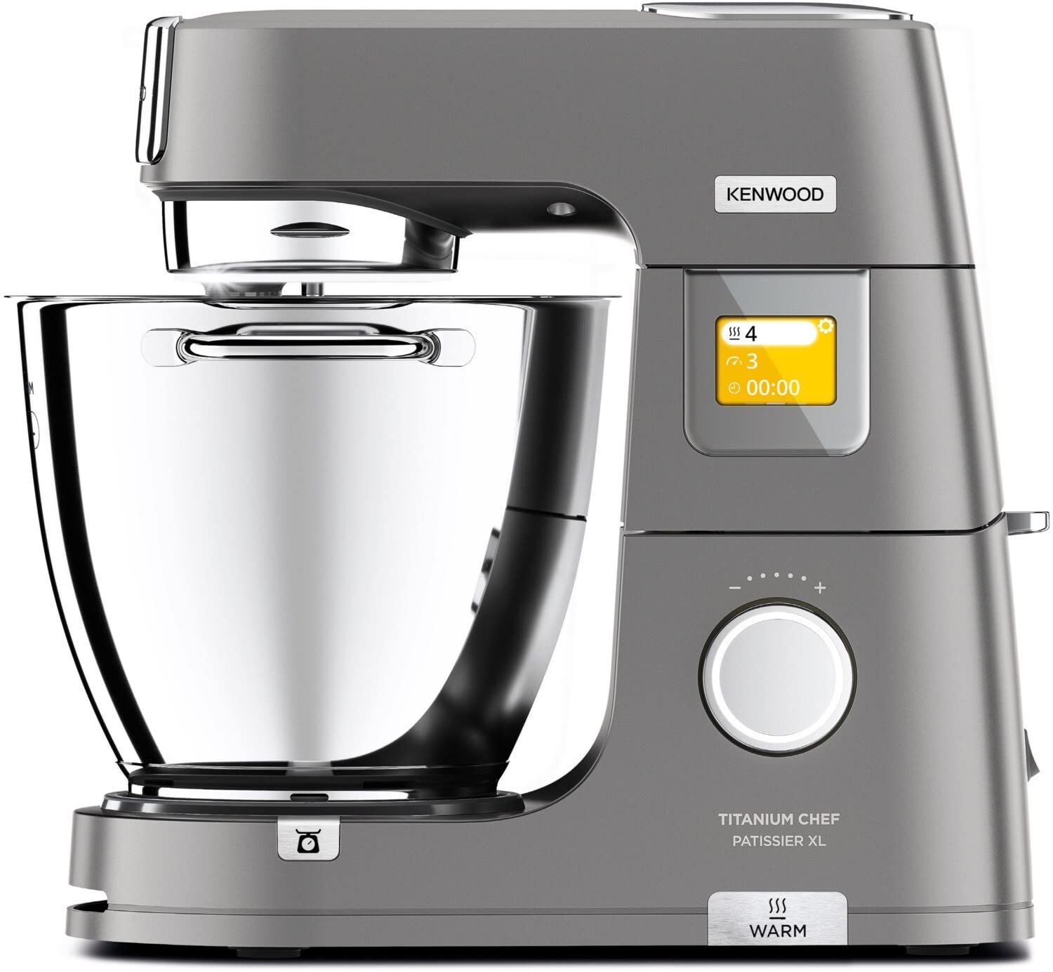 Kenwood Titanium Chef Patissier XL KWL90.244SI - Robot de cocina, color plateado
