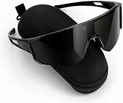 Óculos Ciclismo Corrida Esportivo Bike Mtb Protecao Uv Beach Preto