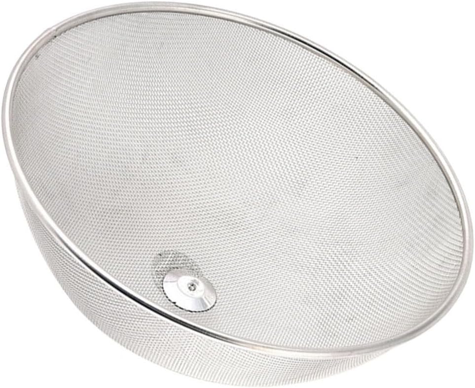 Hemoton Stainless Steel Vegetable Cover Food Dome Cover Food Mesh Cake Cover Round Food Cover Metal Mesh Cake Net Cover Picnic Food Tent Food Cover Tents The Meals Bread