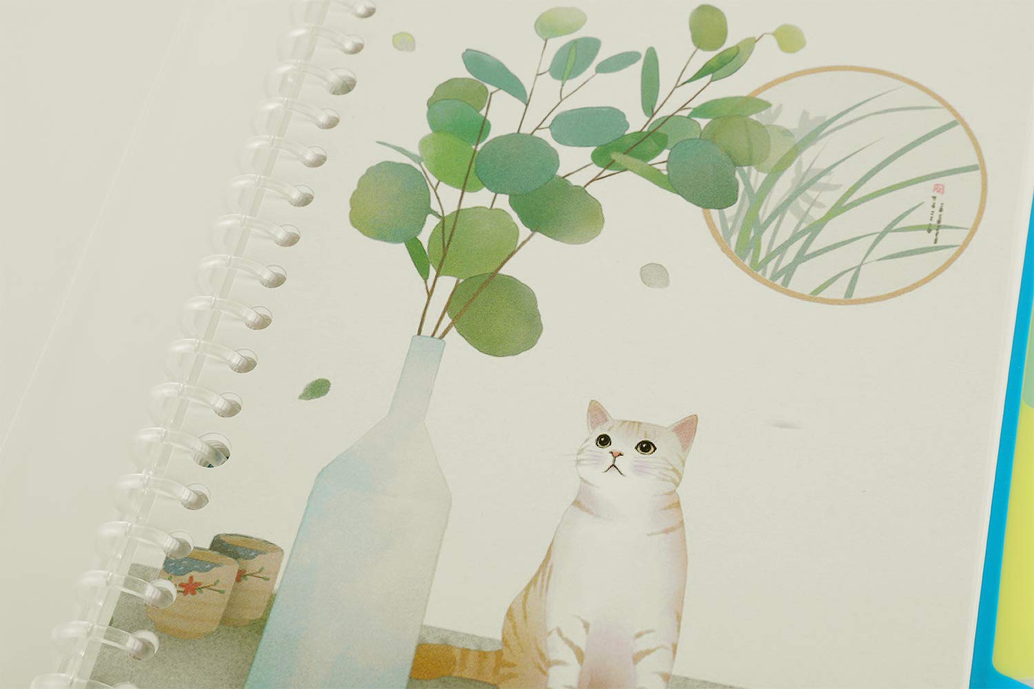 えにっき 猫のイラスト ノート グリーティングライフ 米津祐介 A5ノート ネコ / 猫 ねこ 可愛い 5mm