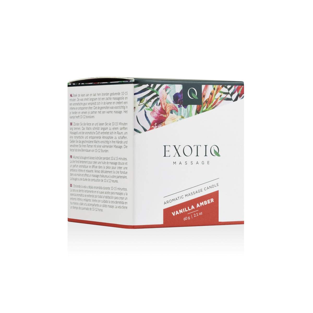 Exotiq Massaggi Exotiq Vela Vaniglia Ambra - 60G - 160 Gr, (EX-MC-04-60)