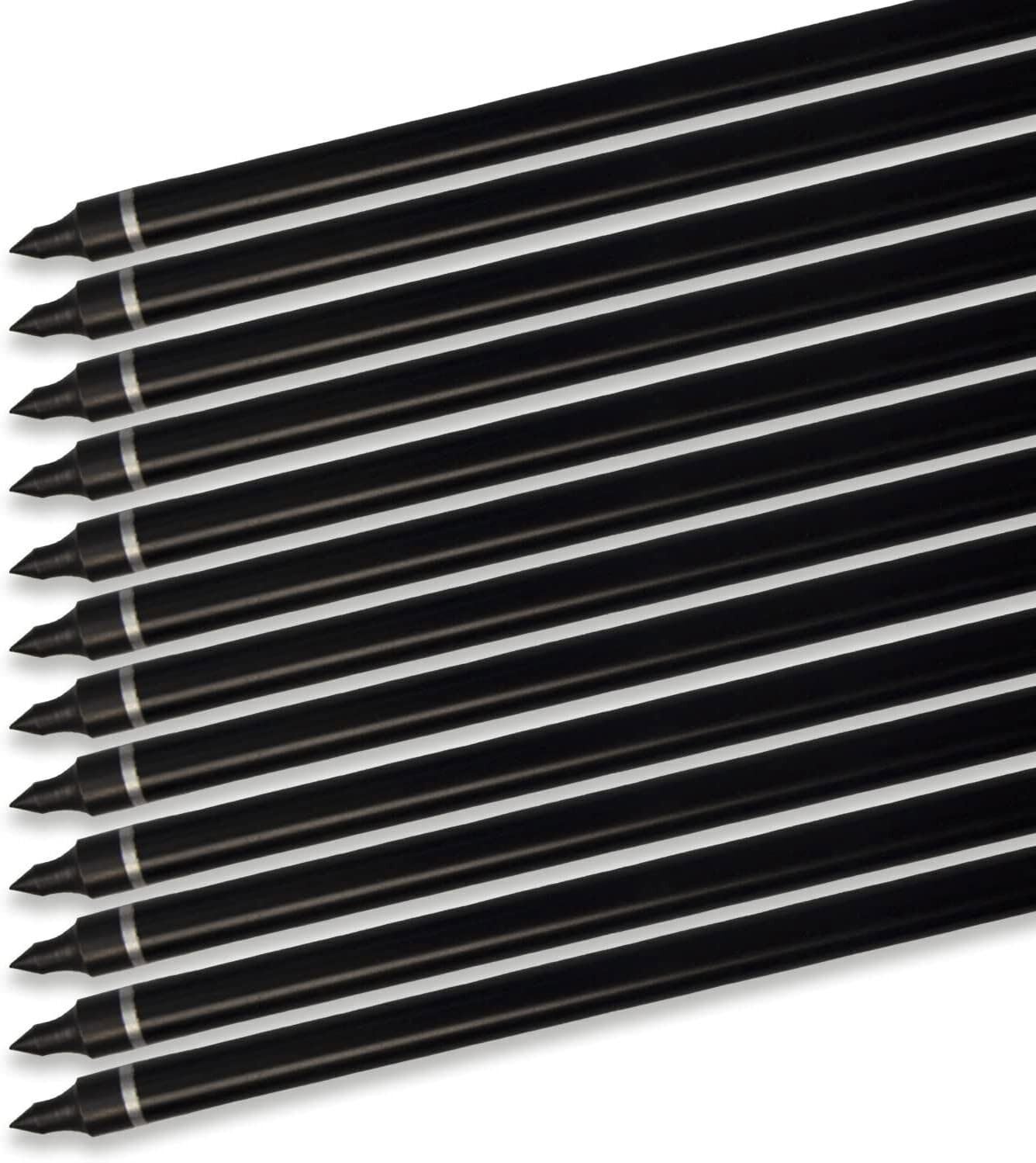 12 Stücke 20 Zoll Armbrustbolzen Carbonpfeile und Körner Jagd Jagdpfeile Bogenschießen Carbon Pfeile Spitze