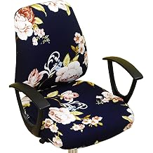 XNN Computer Office Chair Cover - Protective & Stretchable Universal Chair Covers Stretch Rotating Chair Slipcover C