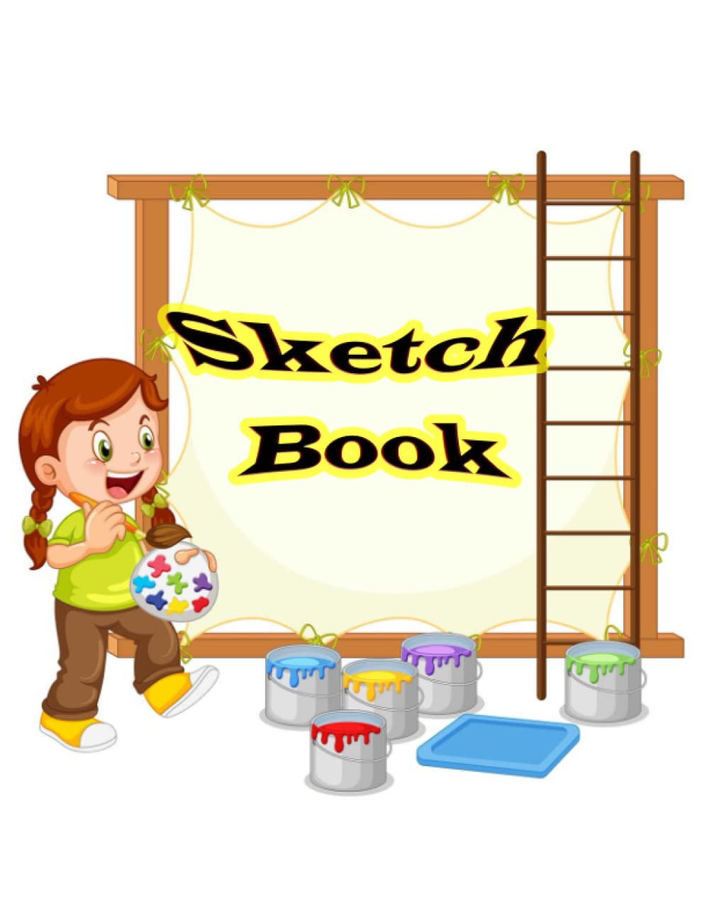 Sketch Book: Notebook for Drawing, Writing, Painting, Sketching or Doodling, 110 Pages, 8.5x11