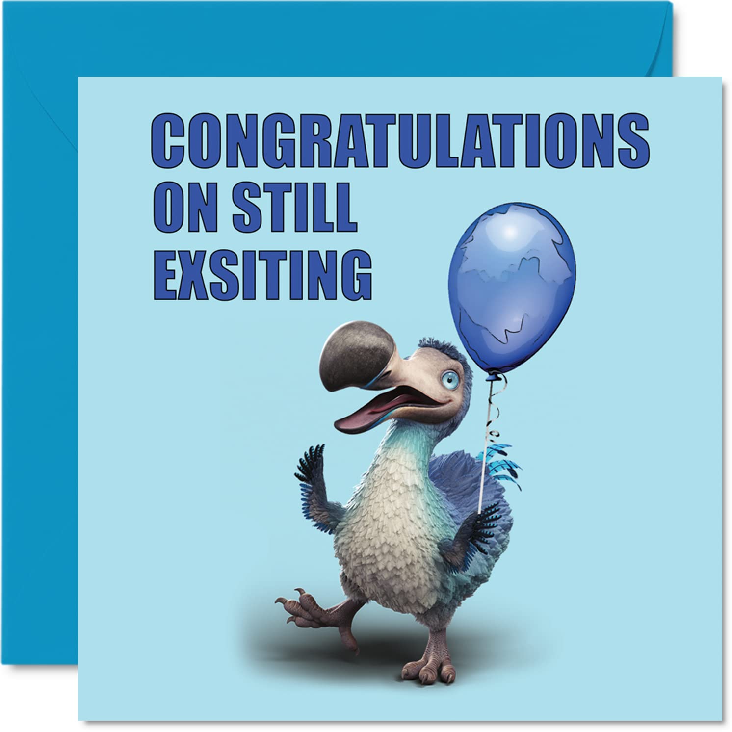 Divertente biglietto per il 50° compleanno - Personalizzabile all'interno se necessario - Per lui o per lei - Biglietto d'auguri perfetto per qualcuno che compie 50 anni - Italia
