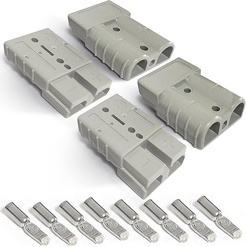 Miniatura 8 de Batería de calibre 6-10, conector rápido de 50 A, batería de 12 a 36 V, batería de desconexión rápida, kit de enchufe de arnés de cable