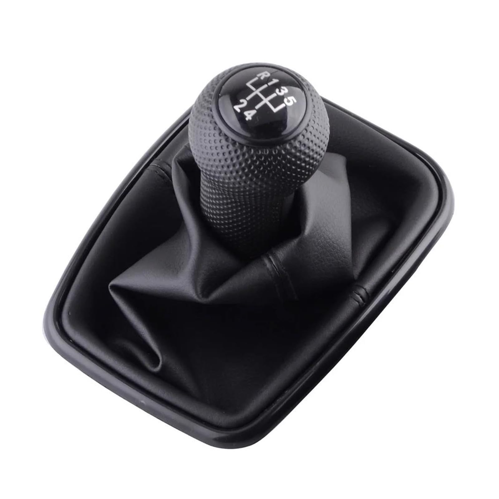 ZYINCEN Speed Gear Shift Knob for VW for Golf Mk4 for GTI R32 1999-2005 5/6 Speed Gear Shift Knob Lever Shifter Gaitor Boot Replace(A,for 5 Speed)