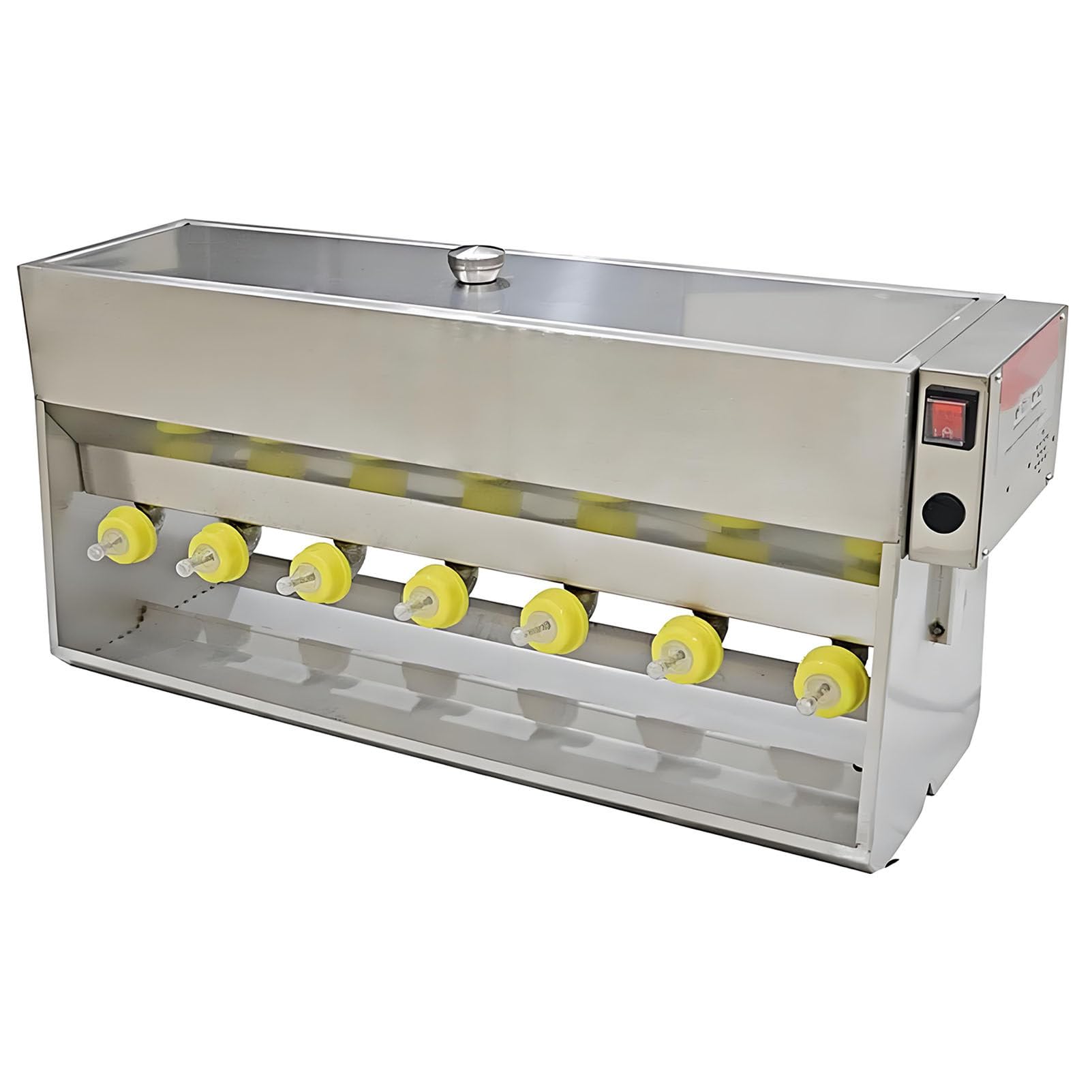 Automatischer Ferkel-Futterspender für mehrere Ferkel, 10/14 Sauger Edelstahl Stillstation, Little Lamb Nipple Feeder