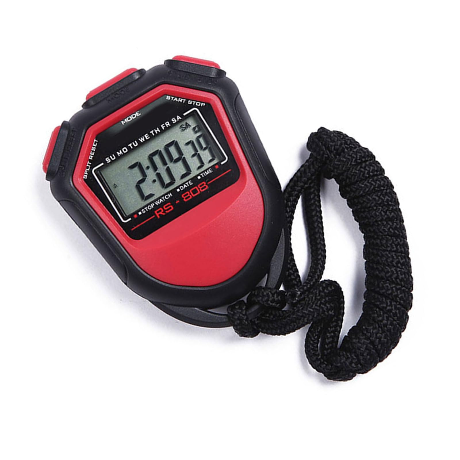 Accurate Multifunctional Stopwatches Timer with Shockproof ABS Design and Clear Display for Time Measurement Stopwatches