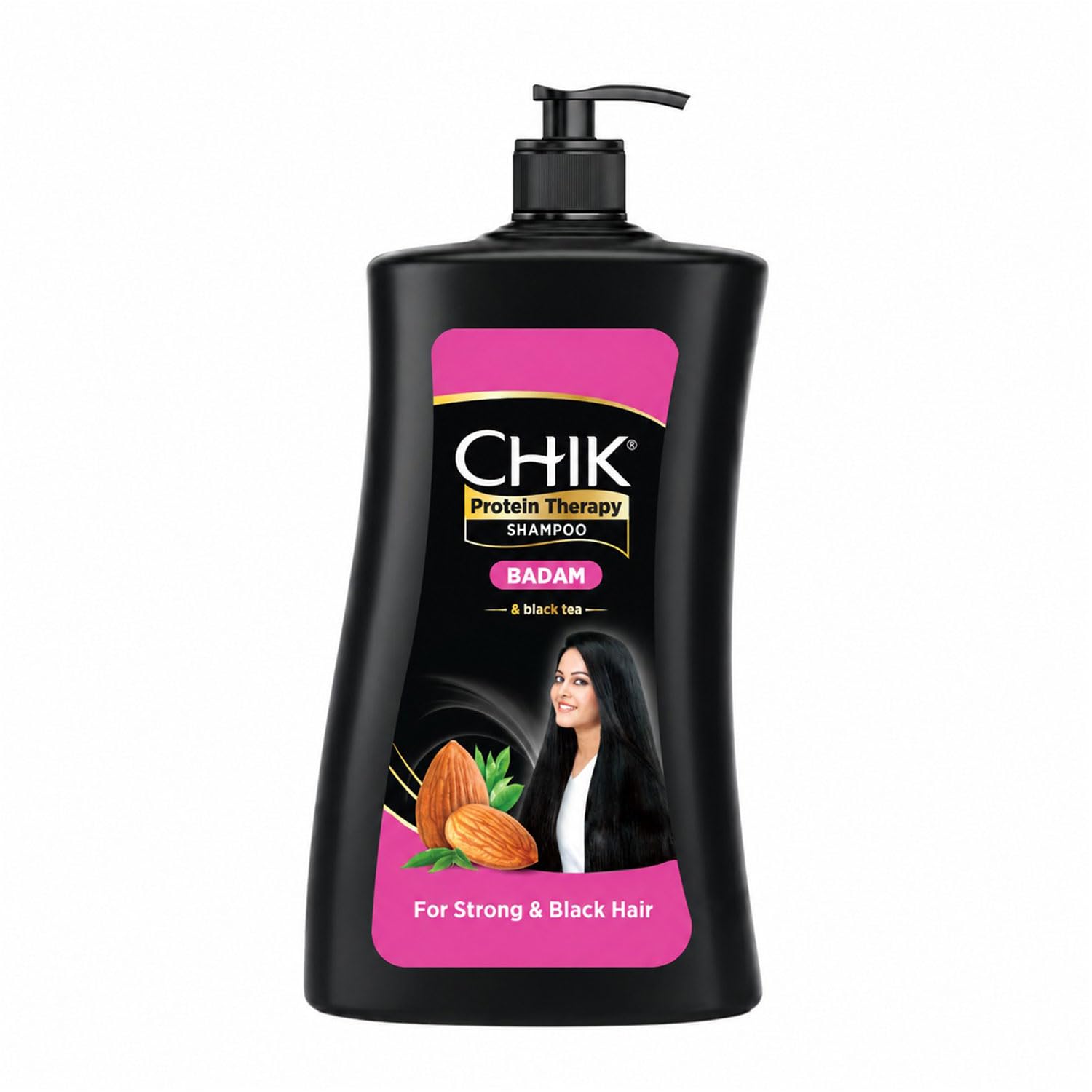 Buy Chik Protein Therapy Shampoo|Badam & Black Tea|2X Stronger