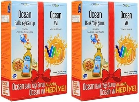 IMMUNOL Ocean Balık Yağı + Ocean Vitamin Mineral (2 paketi)