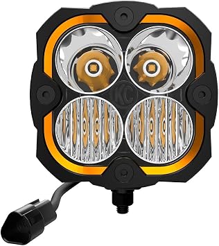 KC Hilites Flex ERA 4 - Single Master LED Light Pod Kit