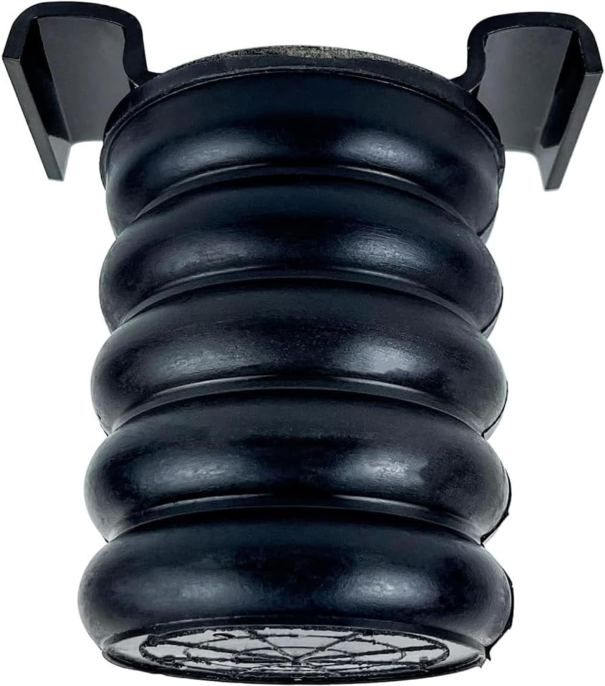 SSR-610-47 Rear Air Helper Springs Rear Auxiliary Spring Compatible with Toyota Tundra Tacoma Compatible with Nissan Frontier Titan Black 2Pcs