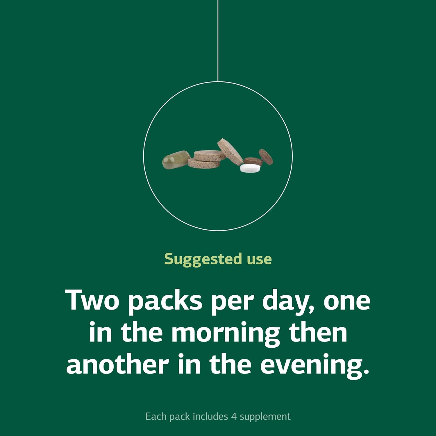 Standard Process Bone Health Pack - Supports & Maintains Healthy Bone Density with Calcium, Vitamin D & Antioxidant Vitamin A - Non-Dairy & Non-Soy - 60 Packs (60 Servings)