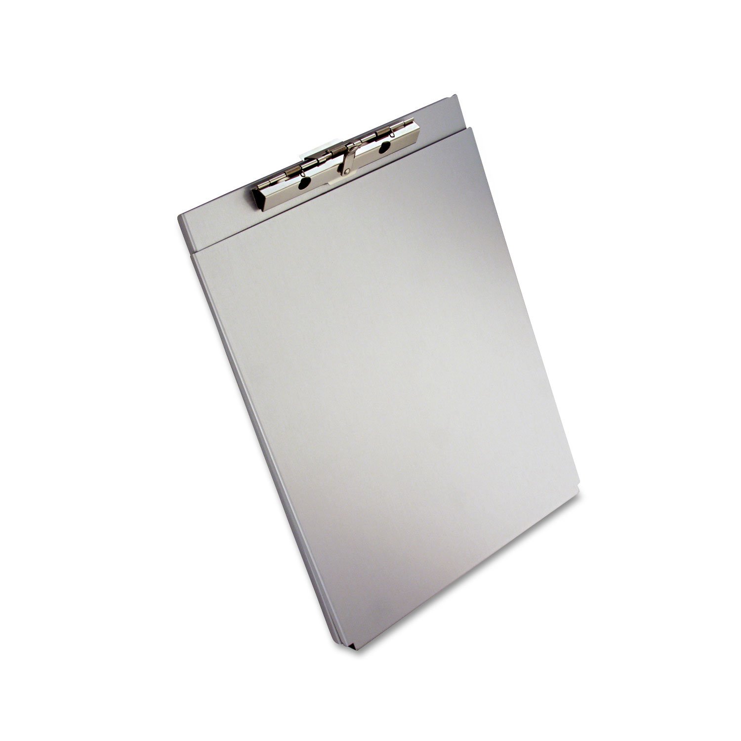 a-holder aluminio forma soporte, 1/2 "capacidad, tiene 8 – 1/2 W x 12 horas, plata