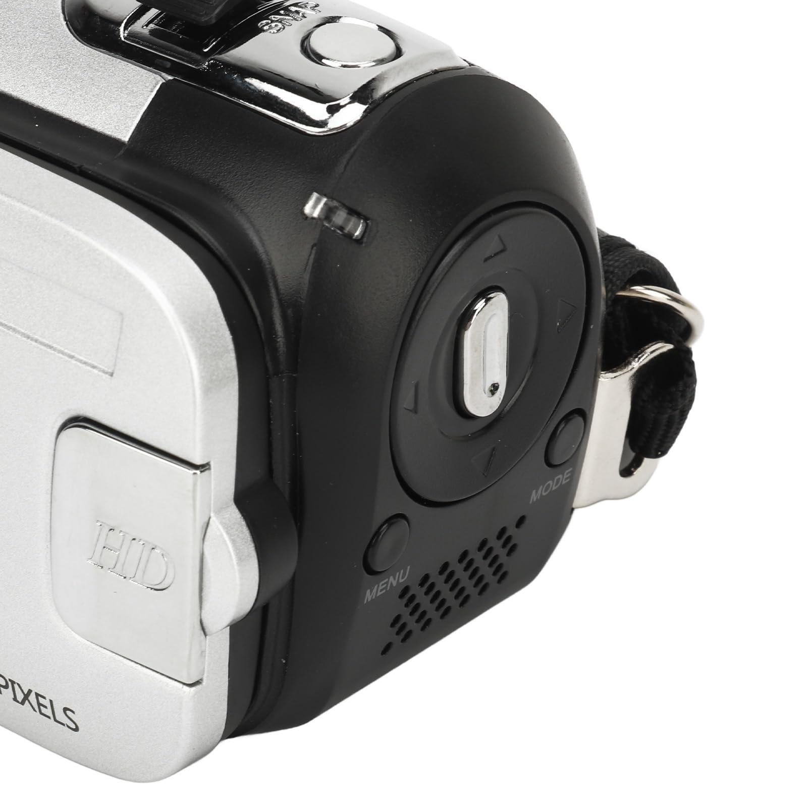 Cámara Digital D90 1080P 16MP Videocámara con Pantalla Giratoria de 2,4 Pulgadas Grabadora de Vídeo HD con Zoom 16X y Luz de Relleno (-2214230150515)