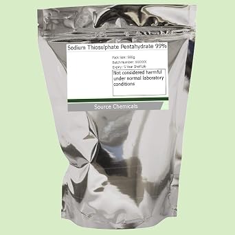 Sodium Thiosulphate Pentahydrate 99% 500g Including Delivery
