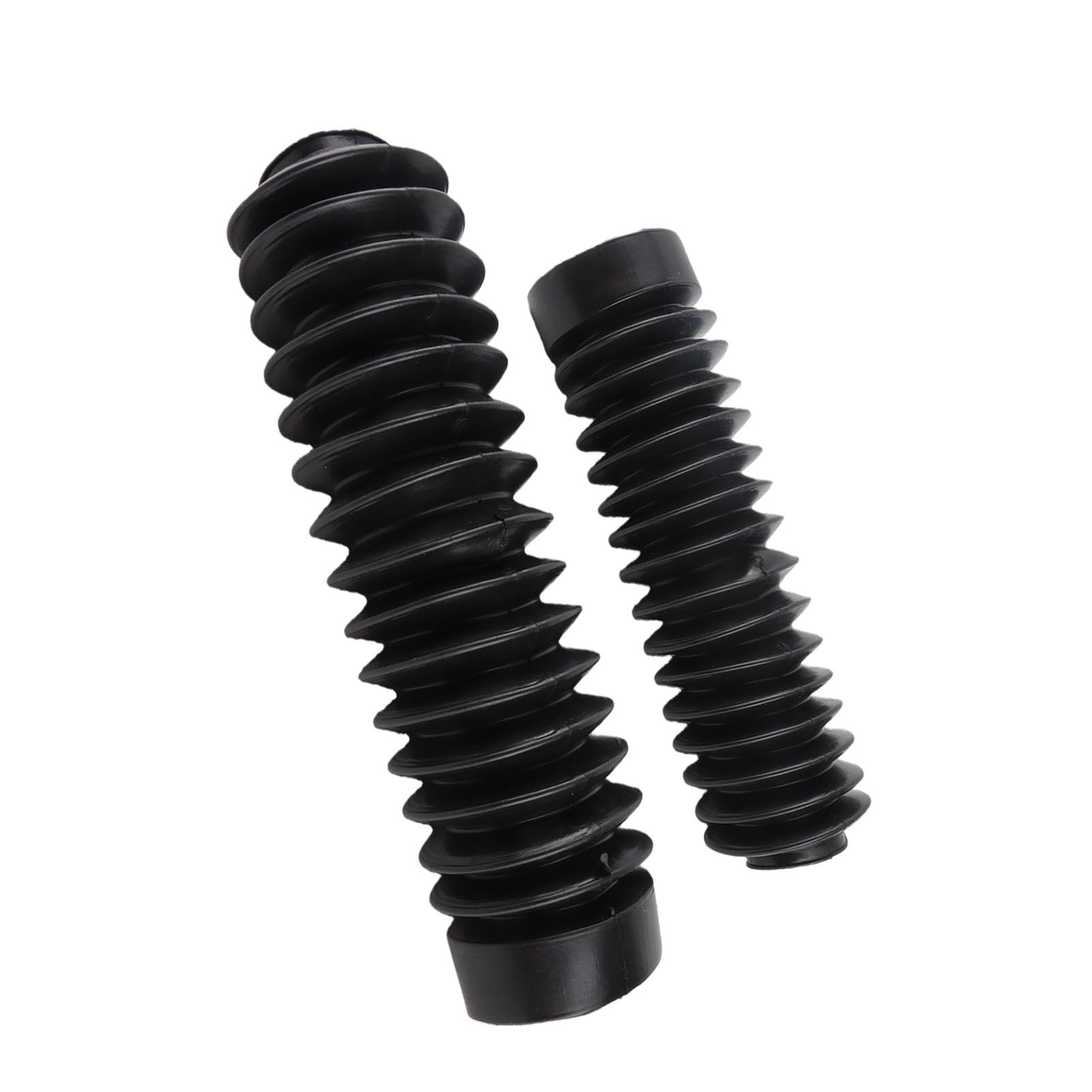 Lot de 2 soufflets de moto en caoutchouc pour fourche de moto