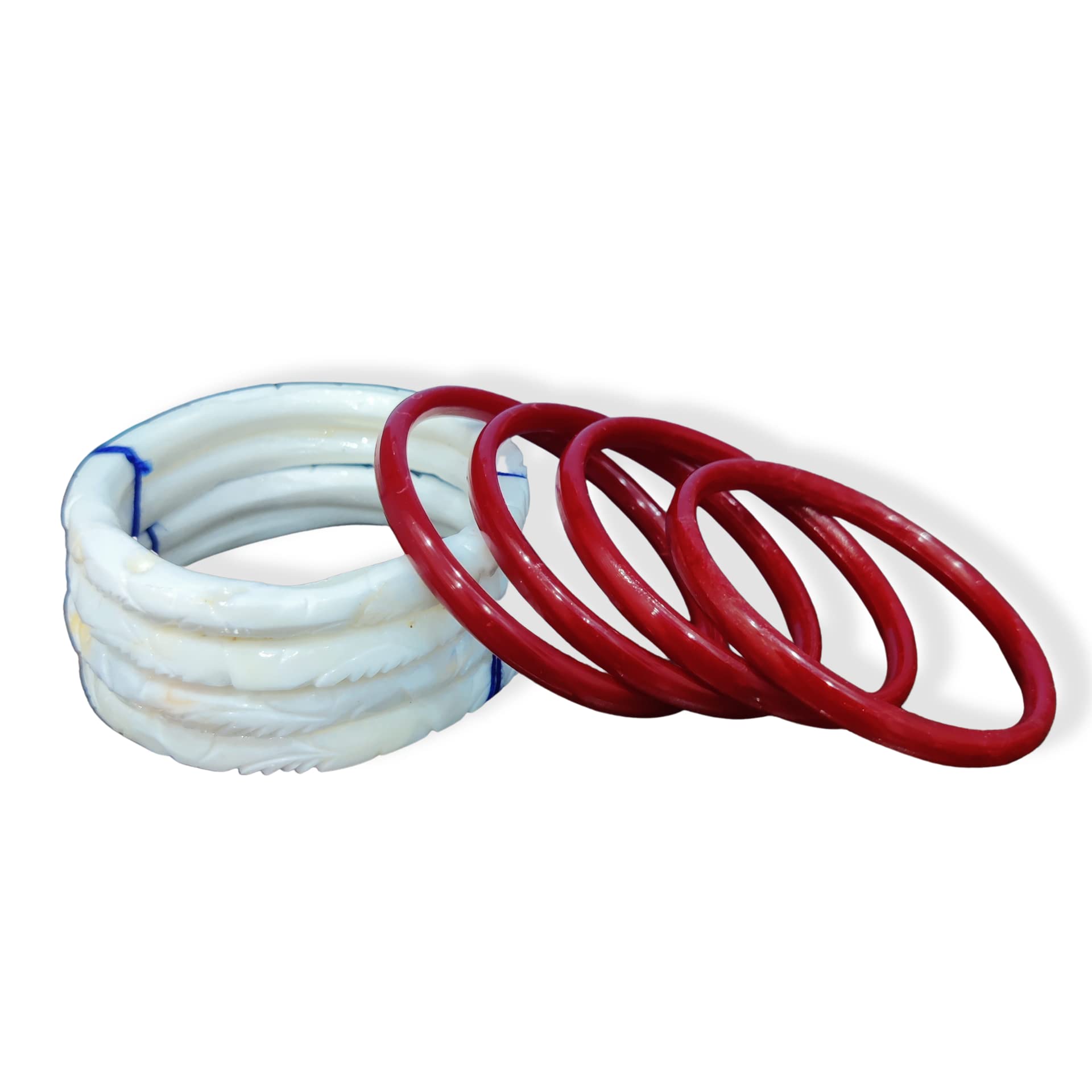 Loyal Kart ™ 2 Pair Of Light Weight Saru Shakha with FREE 4pc Red Plastic Pola Reasonable Price NORmal Shakha Pola for Women (2.8) (B0BZ4MYGDJ) Amazon Price History, Amazon Price Tracker