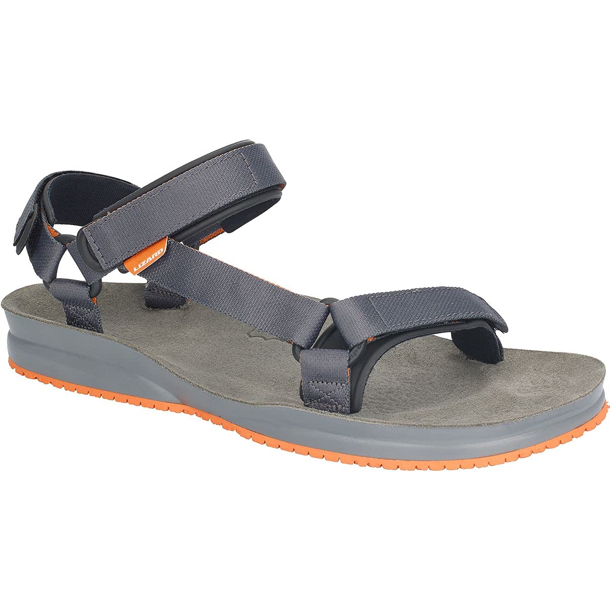 Lizard Sandały dziecięce Sandalia Super Hike dla dzieci odzież sportowa dla dorosłych, Plain Slate Grey, 36 EU