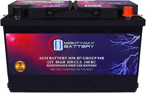 Miniatura 12 de Mighty Max Battery Batería auxiliar MM-AUX14 12V 14Ah, 22RC, 200 CCA recargable AGM batería de coche