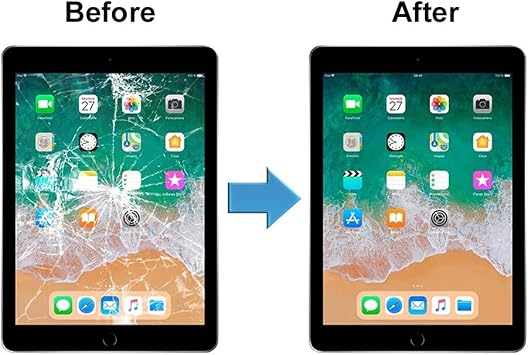 for iPad 9 (9th Gen 2021) A2602 A2603 A2604 A2605 Screen Replacement Glass Touch Digitizer Repair Kit with Home Button & Tools - Only for iPad 9 9th Generation