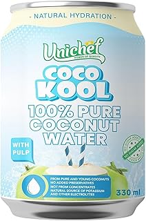 Coco Kool Pure Coconut Water with Pulp 330 ML- SUGAR FREE