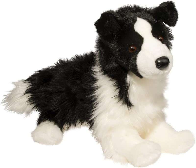 Peluche de perro Douglas Chase Border Collie | 16 pulgadas