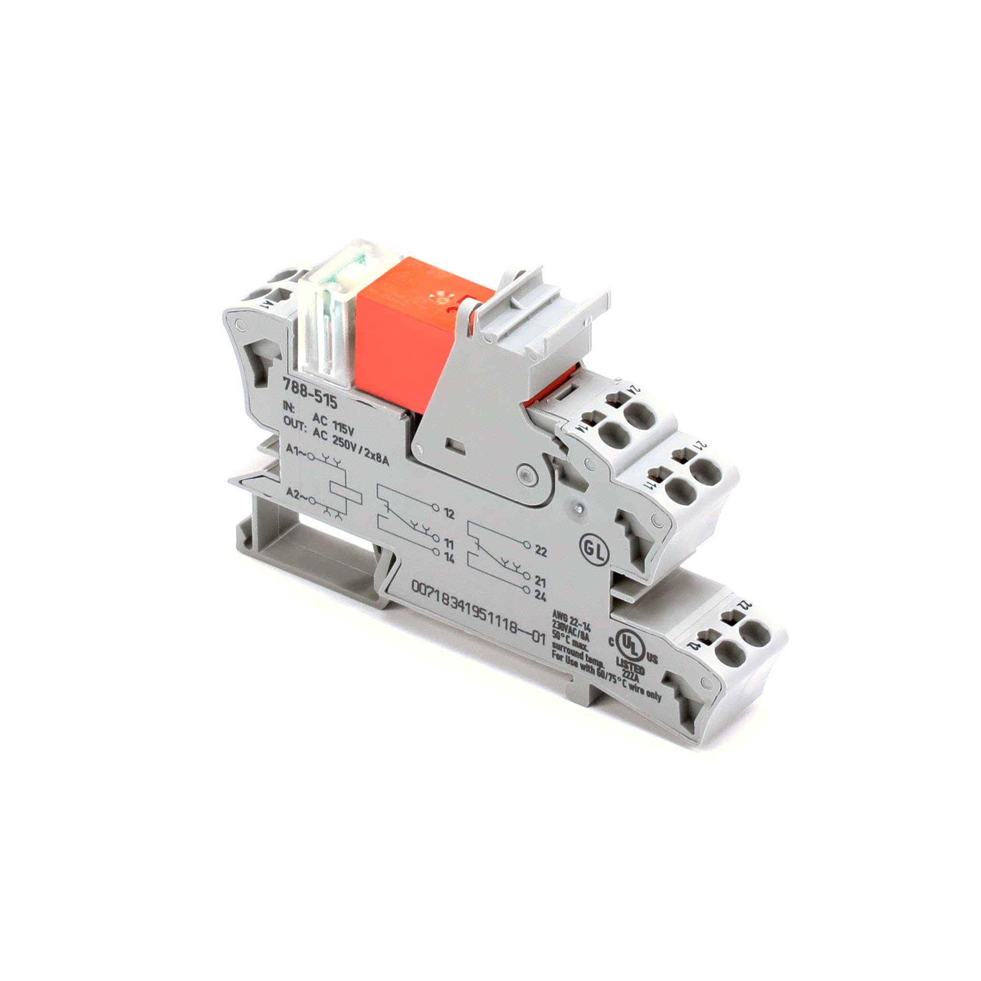 Blodgett (BLOEG) Relay,Interface 2 Pole 115V