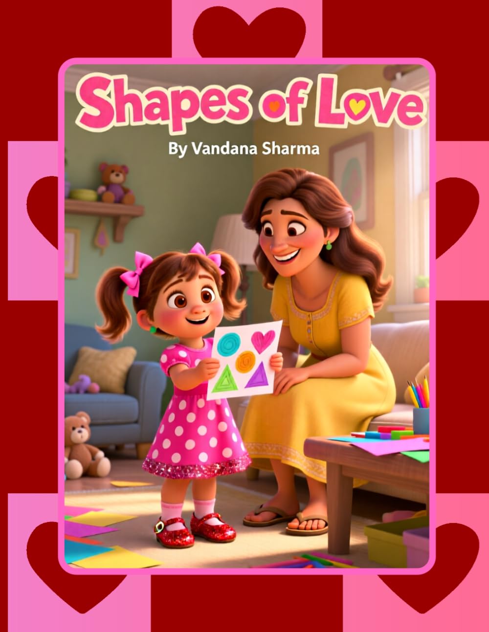 Shapes of Love: Discovering Shapes in Mommy’s Card (“With Love to Mom” Learning Through Playful Stories for Kindergarten Kids)
