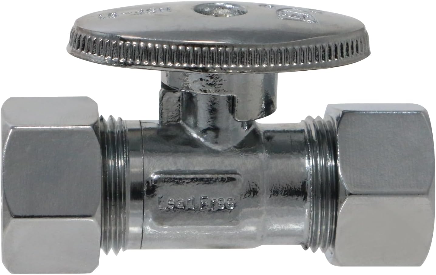 XFITTING 5/8インチ OD 圧縮 x 5/8インチ OD 圧縮ストレートバルブ5個、5-5-2=5XX