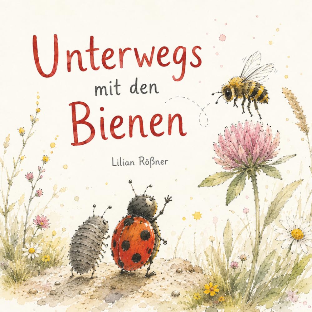 Unterwegs mit den Bienen (Der neugierige Marienkäfer)