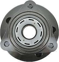 Vista 5 de TRQ - Juego de conjunto de rodamiento y cubo de rueda trasera y delantera, tracción en las 4 ruedas (2 piezas)